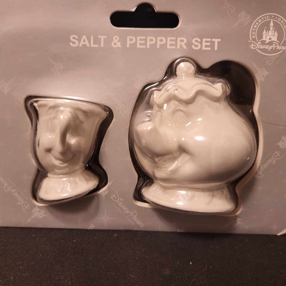 Beauty and the beast salt & Pepper shakers